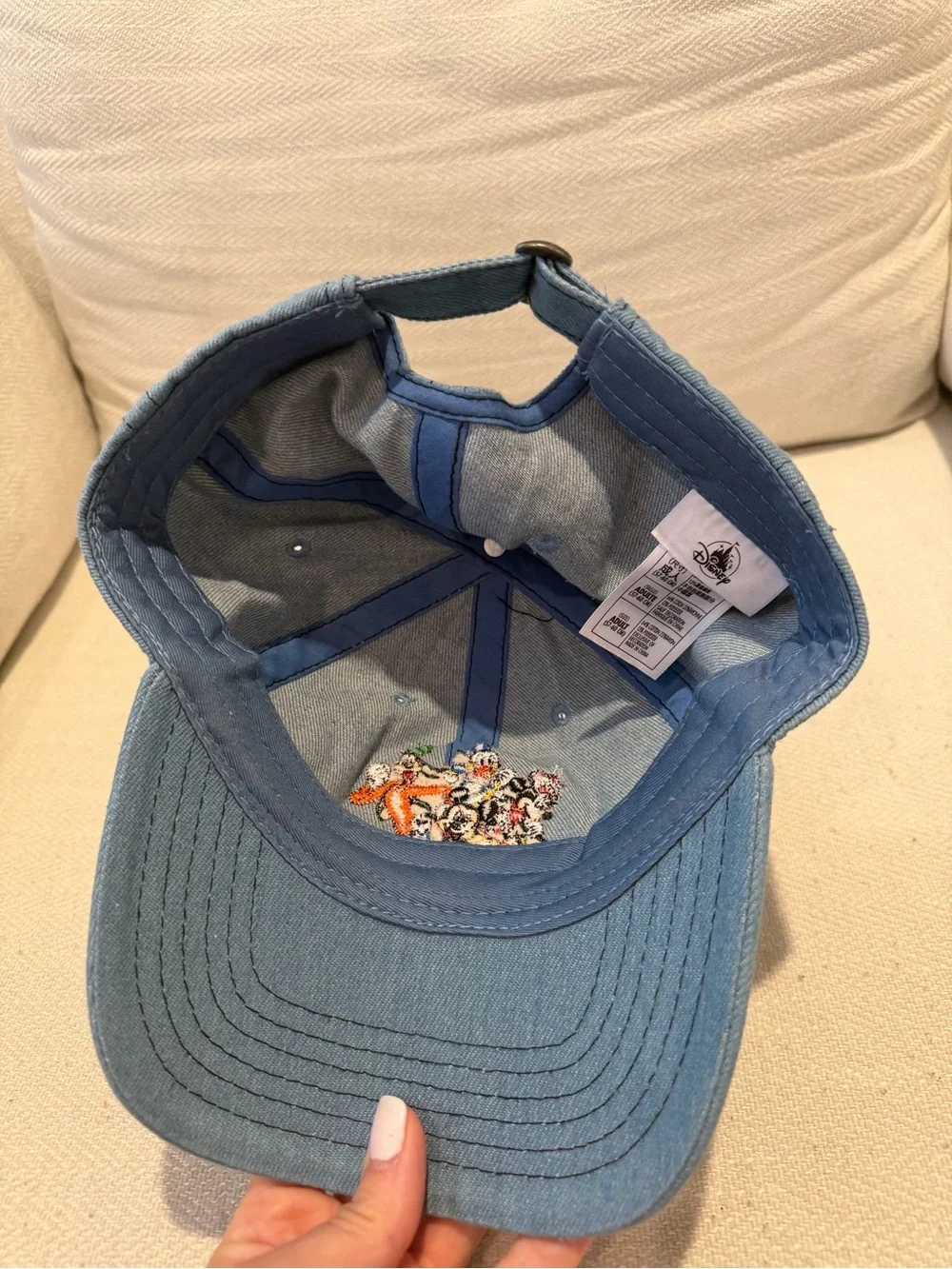 Denim Disney Hat